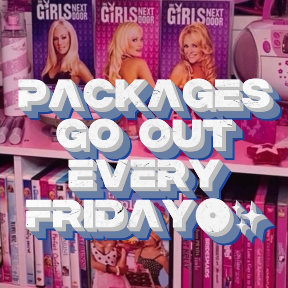 PACKAGES SENT TO POST OFFICE ON FRIDAYS❤️